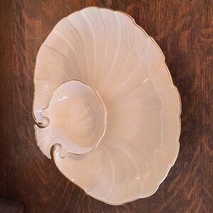Lenox China Scallop Shell Serving Dish